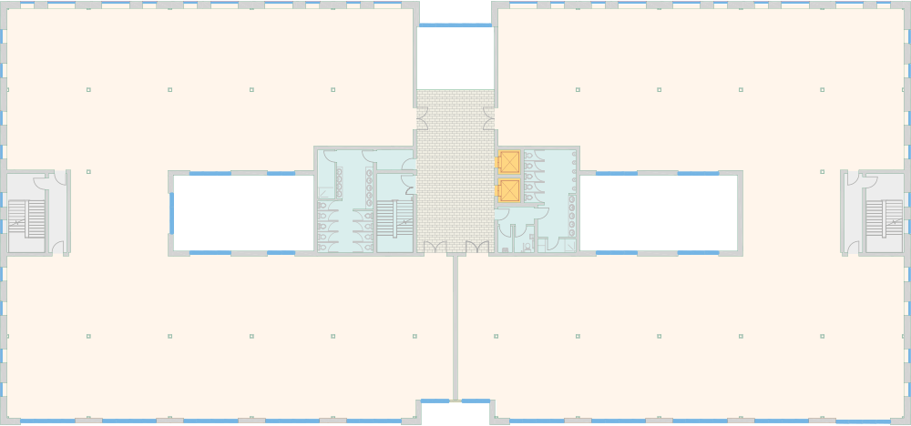Two Westfield Quarter Second floor plan
