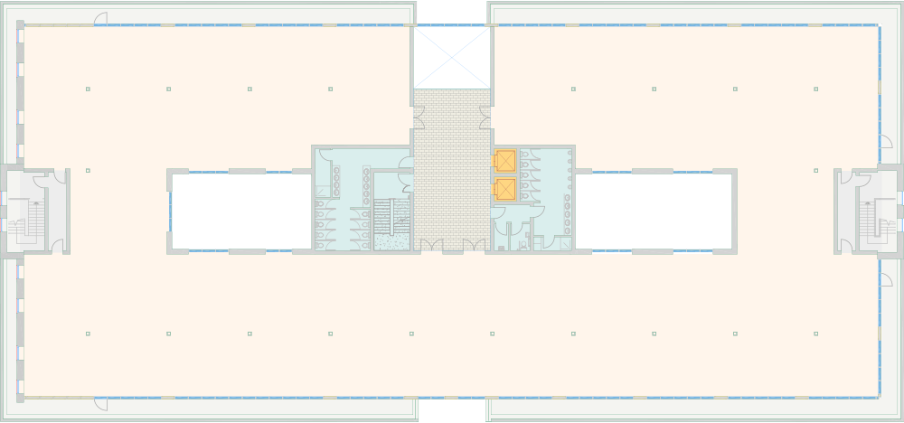 Two Westfield Quarter third floor plan